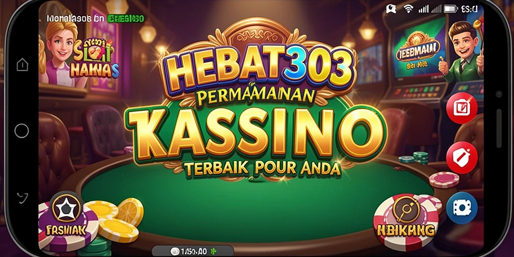 Tampilan antarmuka HEBAT303 yang menarik dan mudah digunakan.