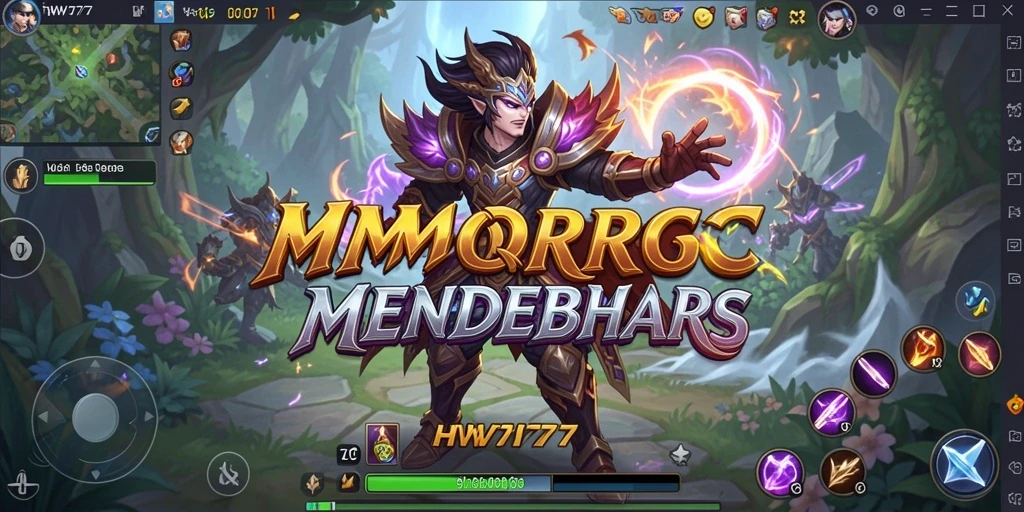 Tampilan gameplay HW777 yang menarik dan mendalam dalam dunia MMORPG.
