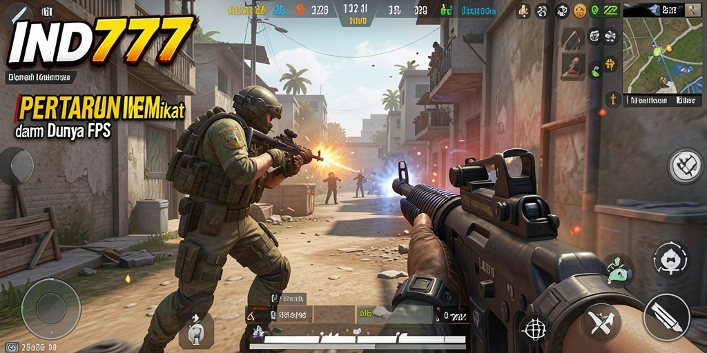 Tampilan aksi seru dalam gameplay IND777 yang memikat.