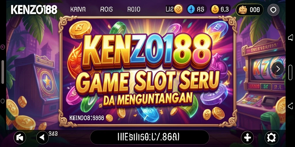 Tampilan menarik dan gameplay seru di KENZO188 Slot.