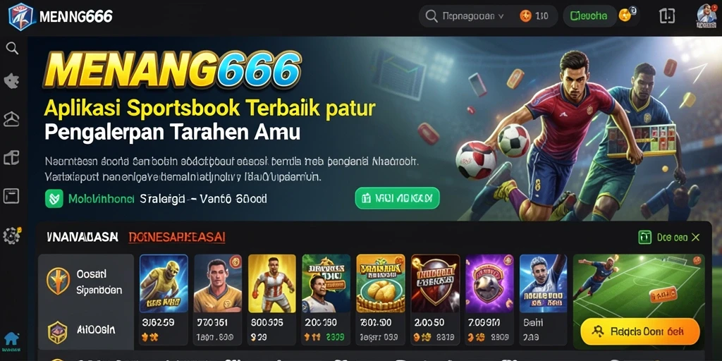 Tampilan menarik dari gameplay dan fitur taruhan di MENANG666.