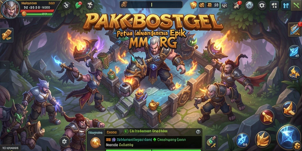 Tampilan gameplay PAKBOSTOGEL yang mengasyikkan dan penuh aksi.