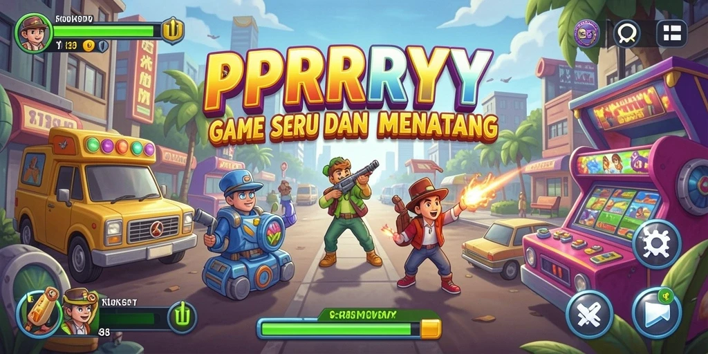 Screenshot dari gameplay seru PPRRYY yang menguji keterampilan pemain.