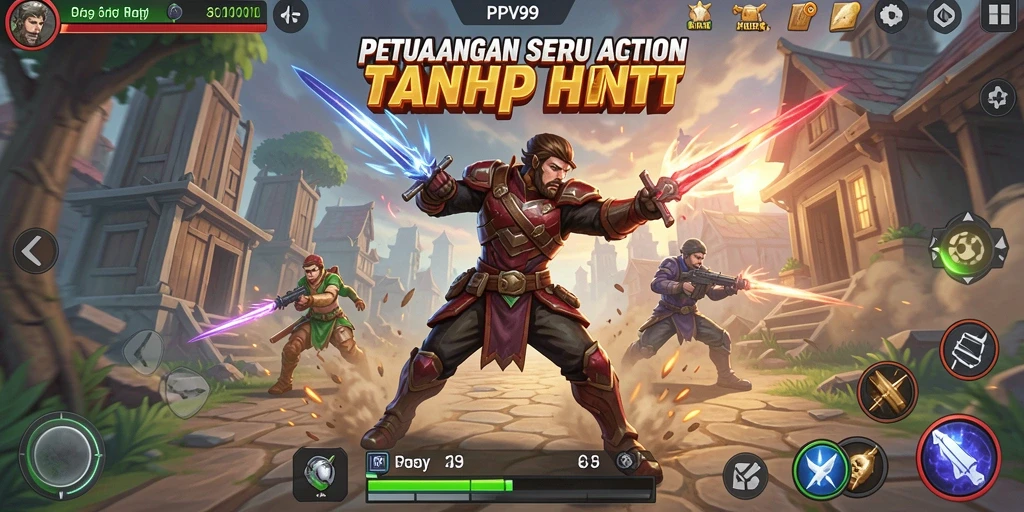 Screenshot gameplay PPV99 menunjukkan aksi yang penuh ketegangan.
