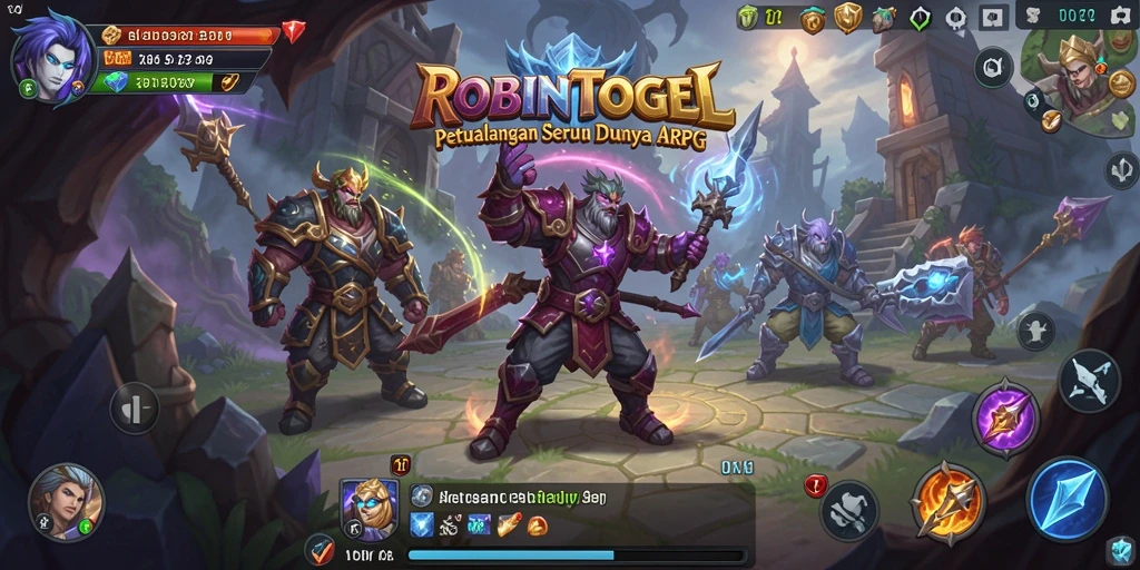 Tangkapan layar gameplay ROBINTOGEL yang mendebarkan dan penuh aksi.