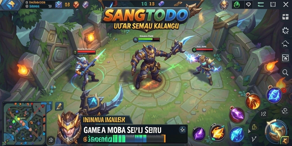 Gameplay seru dalam pertempuran tim di SANGTOTO.