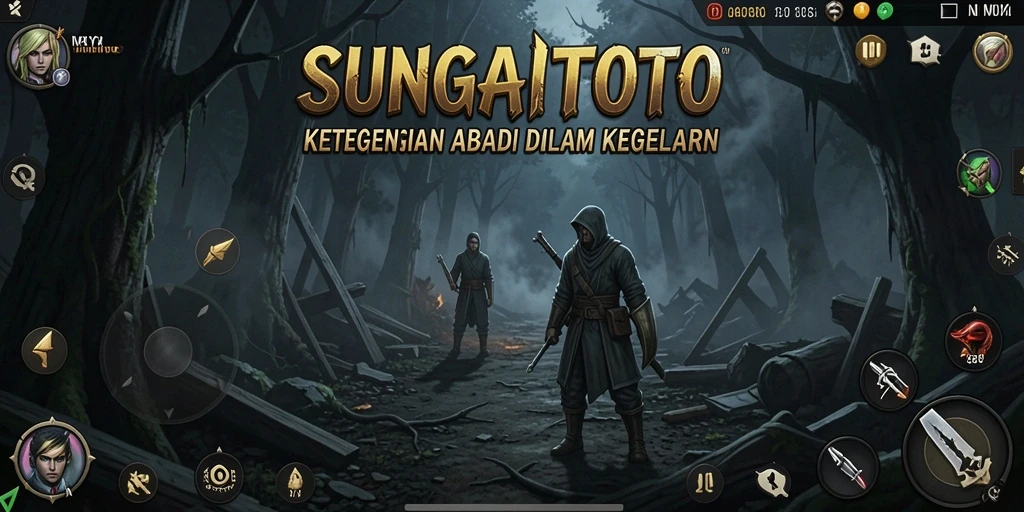 Tampilan gameplay menegangkan di SUNGAITOTO.