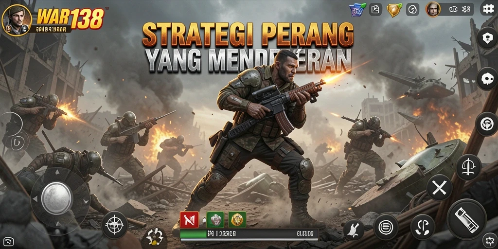 Tampilan gameplay <strong>WAR138</strong> yang mendebarkan dan penuh strategi.