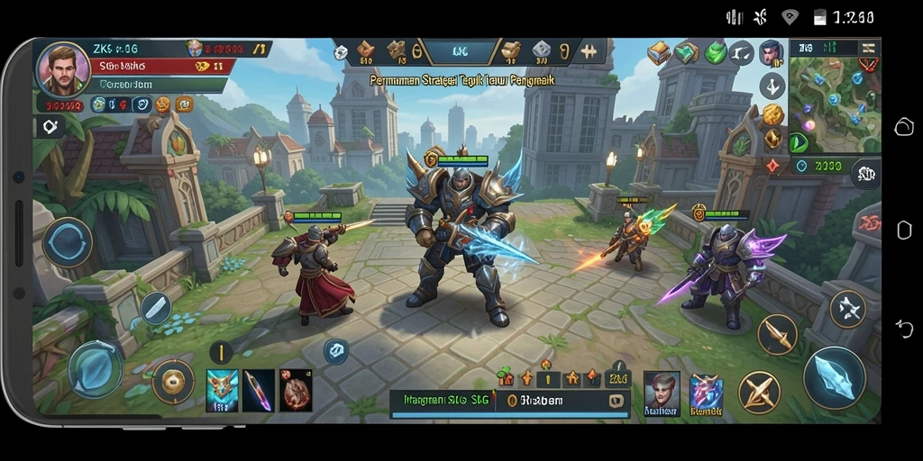 Tampilan gameplay ZK6 yang menegangkan dalam strategi SLG.