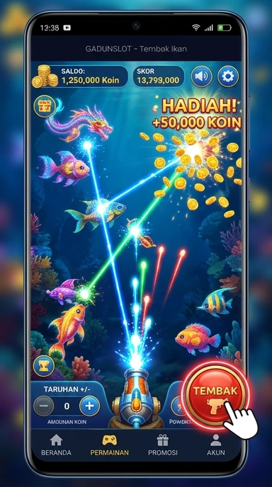 Tampilan aplikasi gadunslot dengan navigasi yang intuitif.